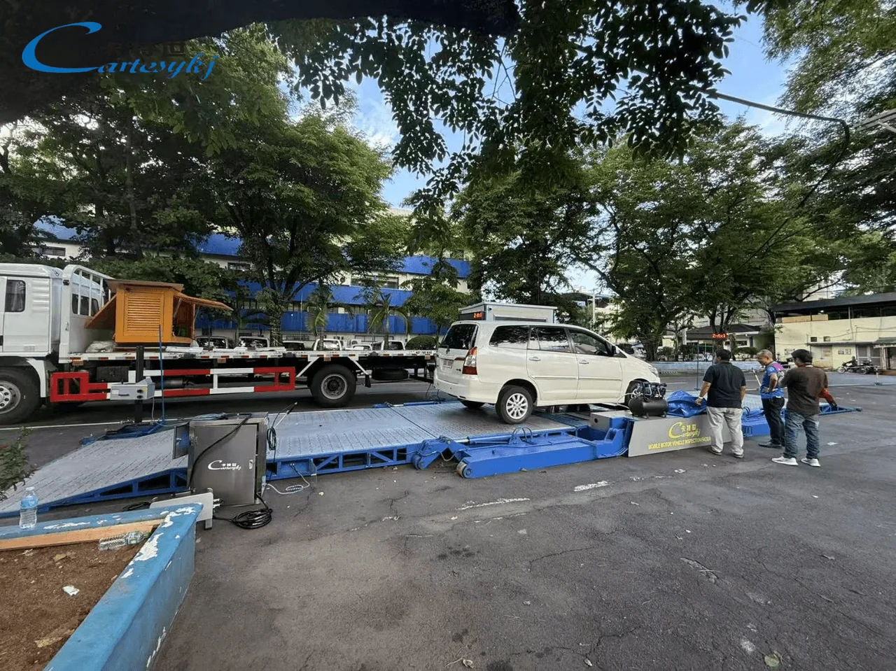 Design Proposal for a Mobile Vehicle Safety Performance Inspection Line project image 10