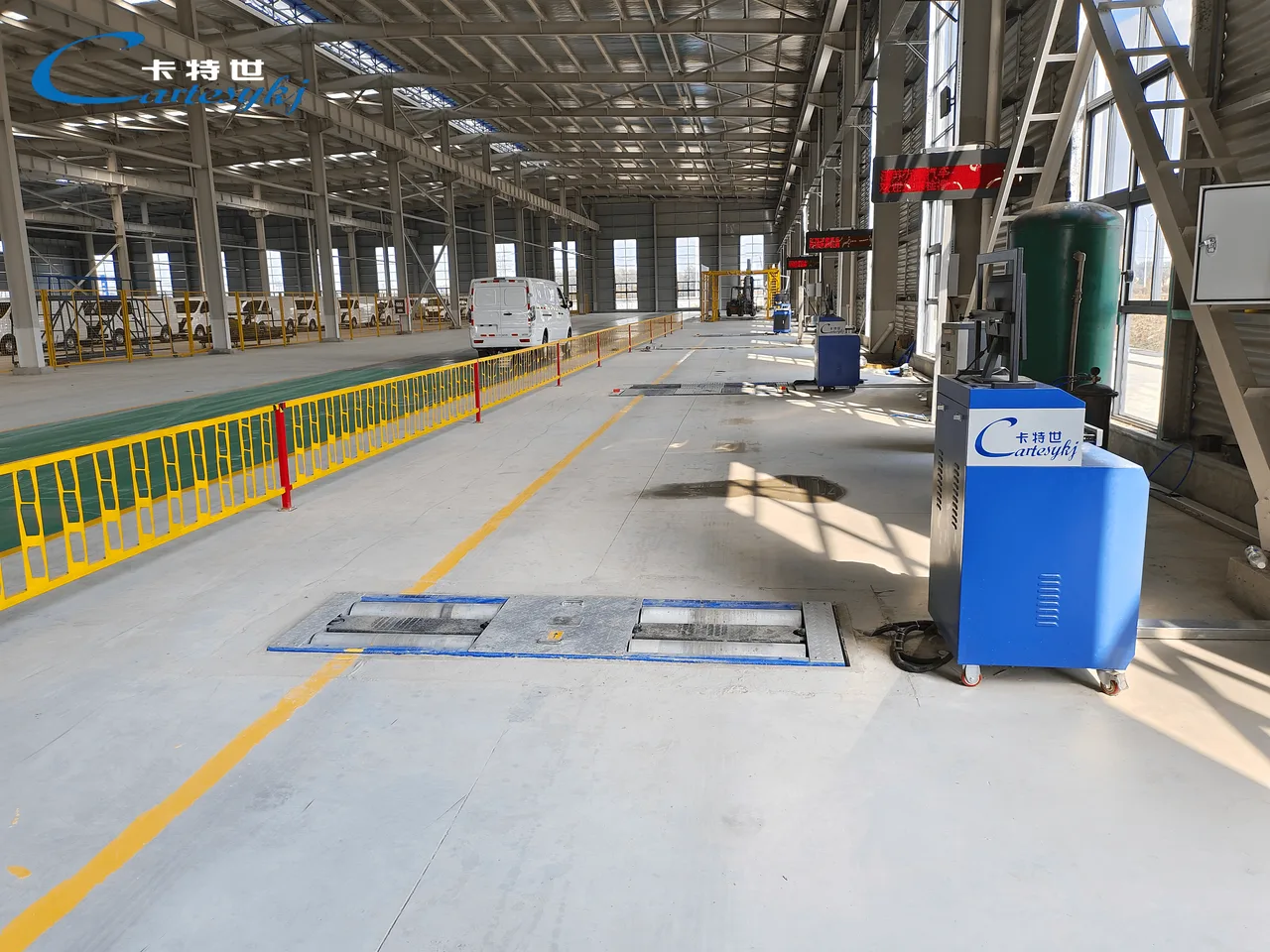 3 Ton Five in One Roller Type Vehicle Inspection Line project image 5