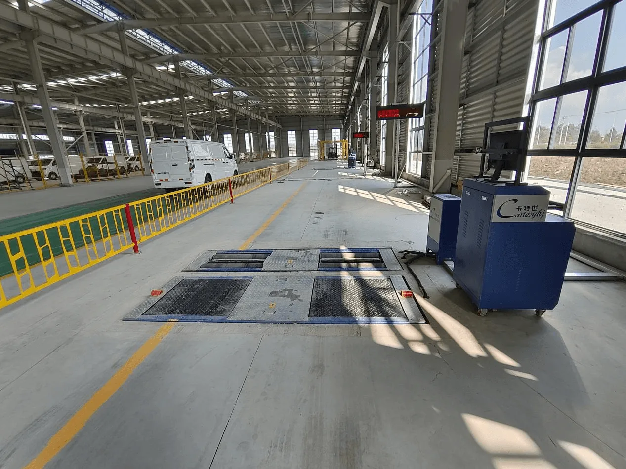 3 Ton EV Vehicle Inspection Line with 3D Alignment project image 15