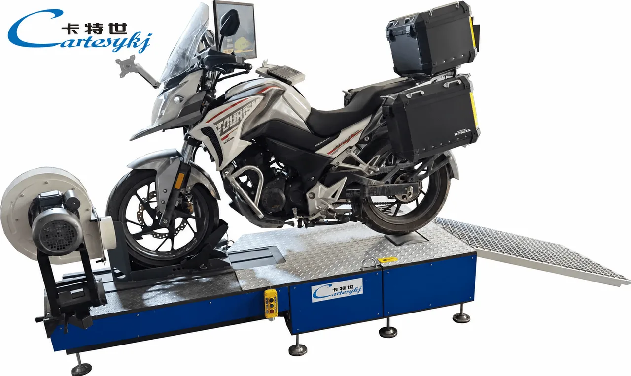 Electric Motorcycle Testing Solutions with a Motorcycle Chassis Dynamometer project image 2