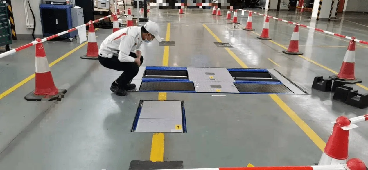 3 Ton EV Vehicle Inspection Line with 3D Alignment project image 3