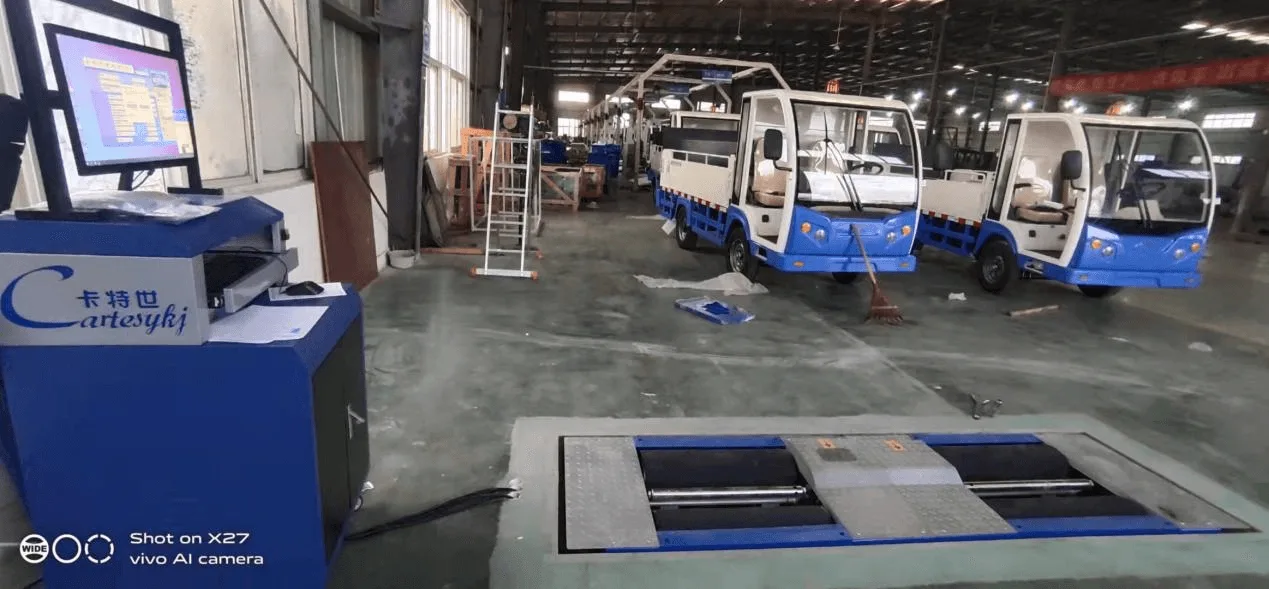 3 Ton EV Vehicle Inspection Line with 3D Alignment project image 12