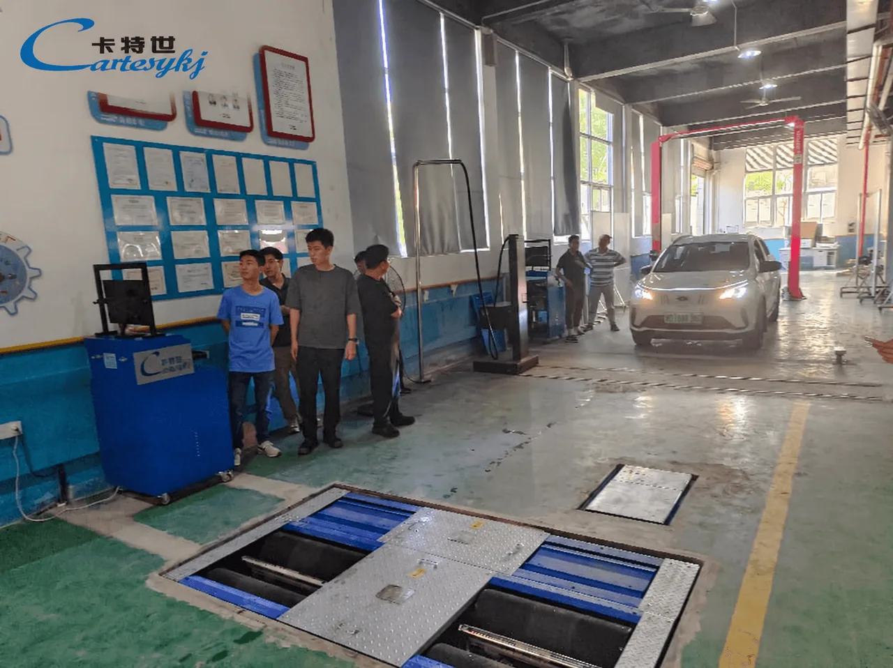 3 Ton Four in One Car Inspection Line CTGT 3 4 project image 4