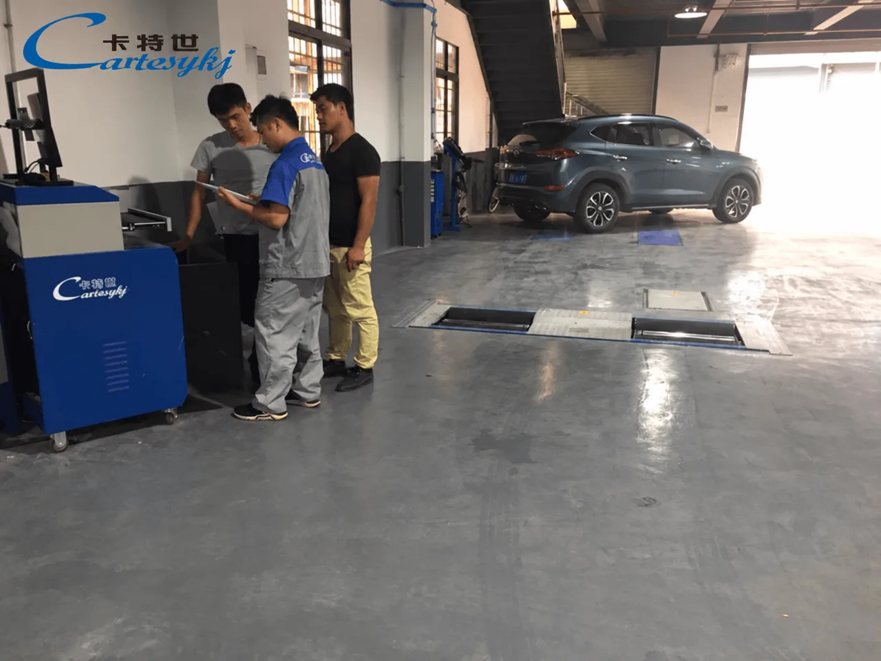3 in 1 Vehicle Inspection Line for 3T Vehicles project image 6