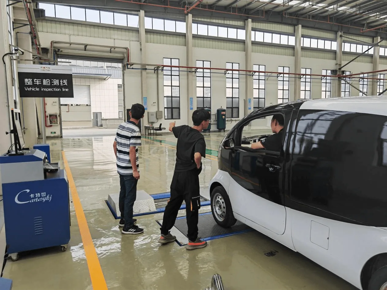 3 Ton EV Vehicle Inspection Line with 3D Alignment project image 8