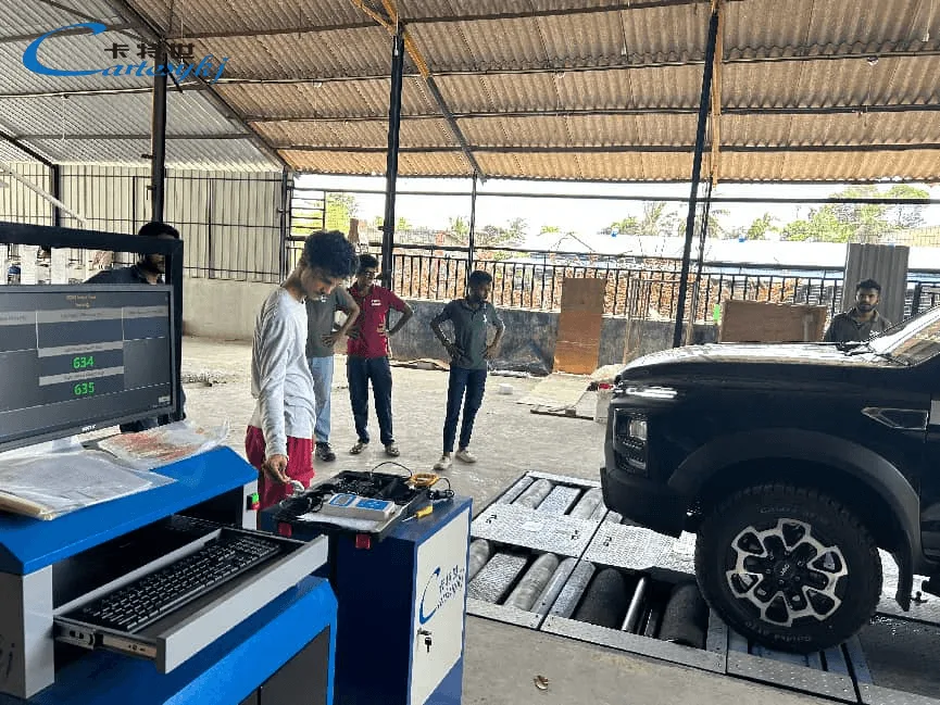 3 Ton Five in One Roller Type Vehicle Inspection Line project image 1