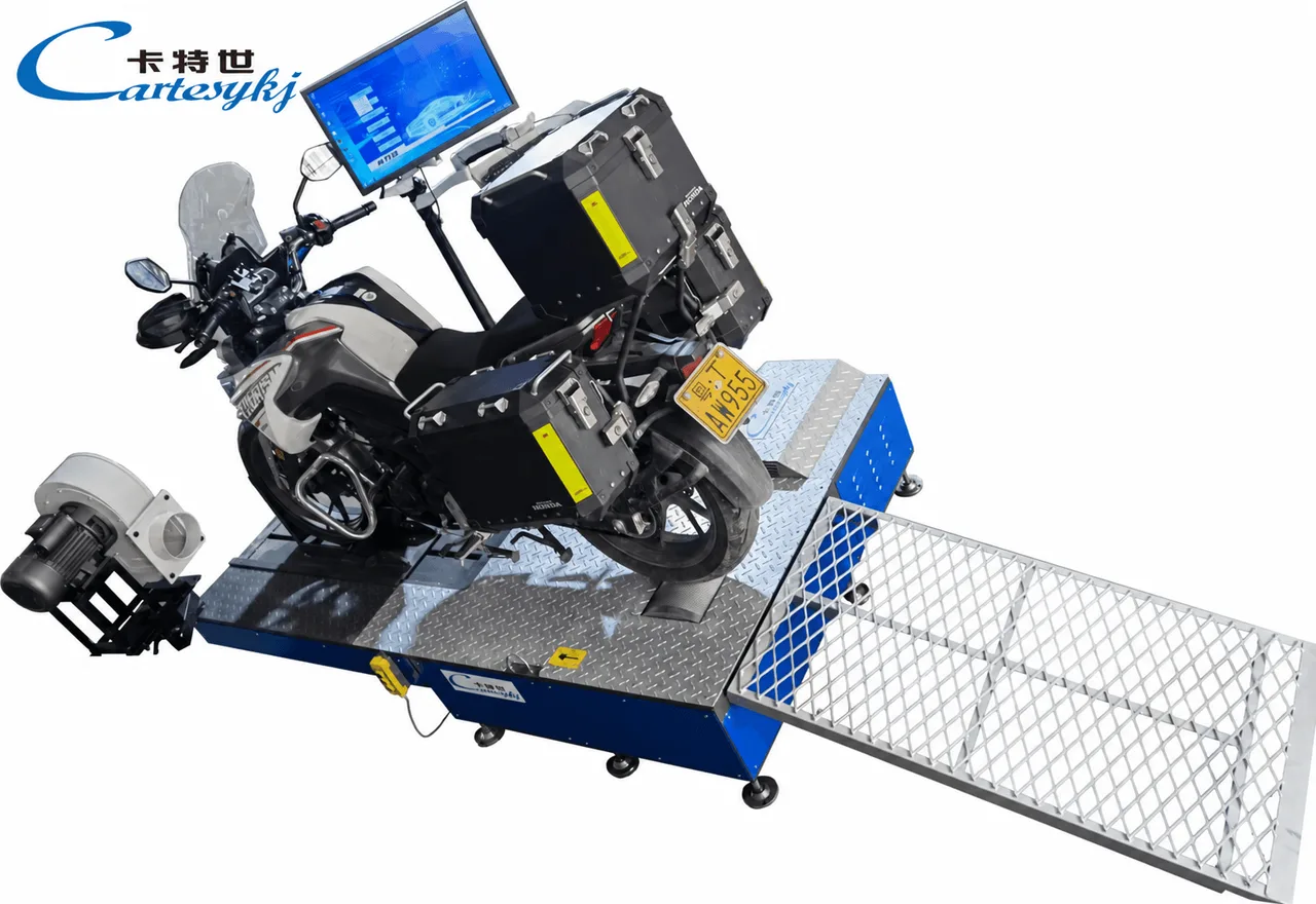 Electric Motorcycle Testing Solutions with a Motorcycle Chassis Dynamometer project image 3